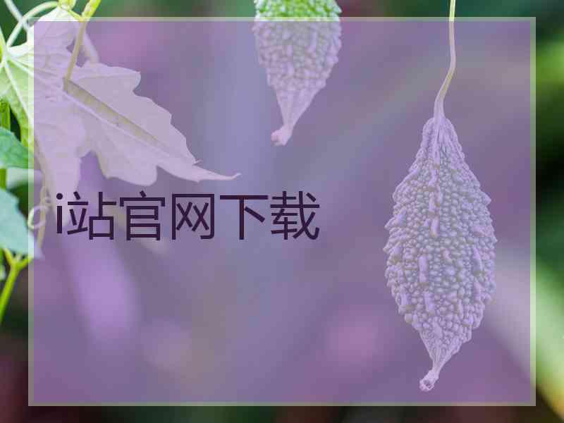 i站官网下载